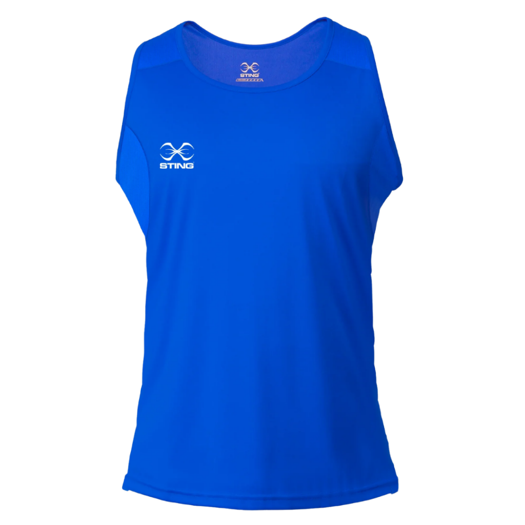Adult Male Mettle Singlet 2.0 Blue