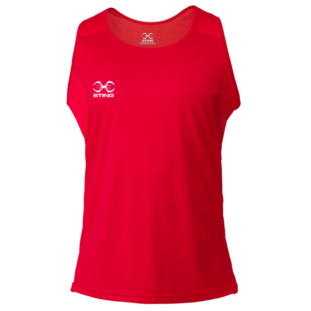 Adult Male Mettle Singlet 2.0 Red