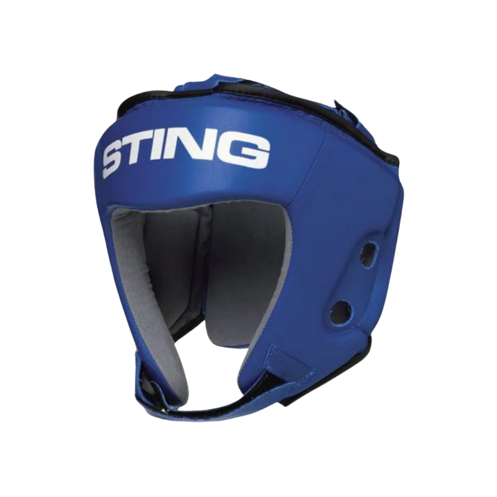 Competition Approved Open Face Head Guard 2.0 Blue4