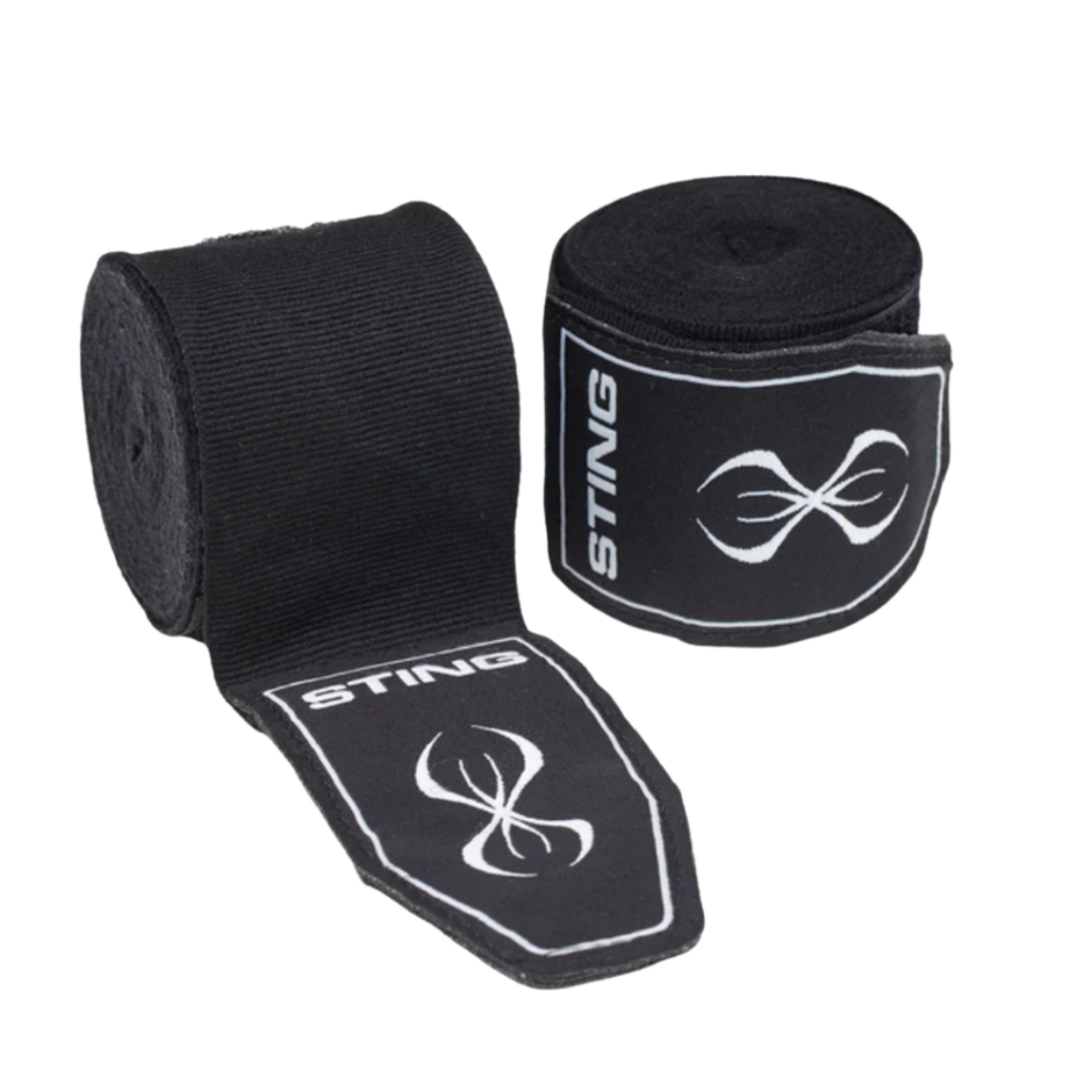 ELASTICIZED HAND WRAPS BLACK